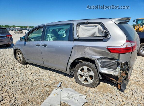5TDZK3DC8GS707314 2016 TOYOTA SIENNA Silver Tył lewy