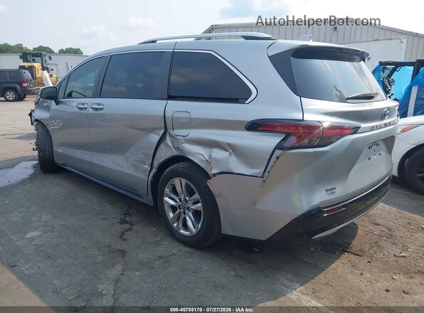 5TDZRKEC1PS176798 2023 TOYOTA SIENNA Silver Trasero izquierdo