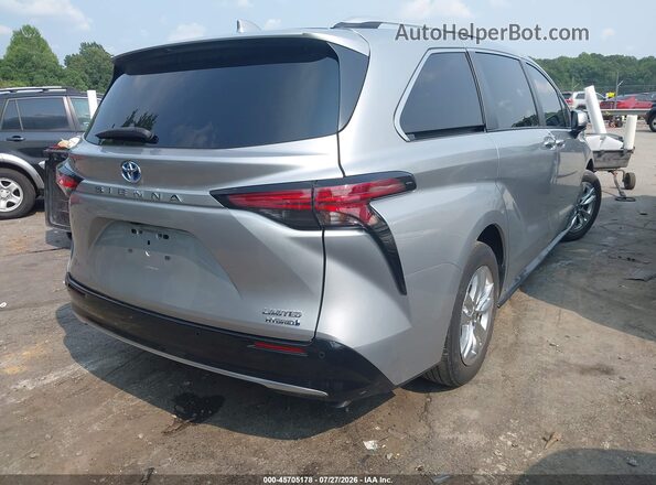 5TDZRKEC1PS176798 2023 TOYOTA SIENNA Silver Trasero derecho