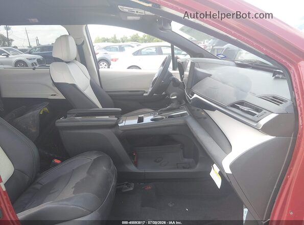 5TDZRKEC1TS306329 2026 TOYOTA SIENNA Red Սալոնի դիմացի տեսք