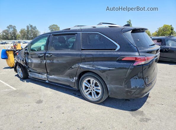 5TDZRKEC2MS003383 2021 TOYOTA SIENNA Black უკანა მარცხენა