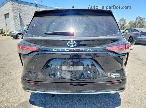 5TDZRKEC2MS003383 2021 TOYOTA SIENNA Black უკანა ხედი