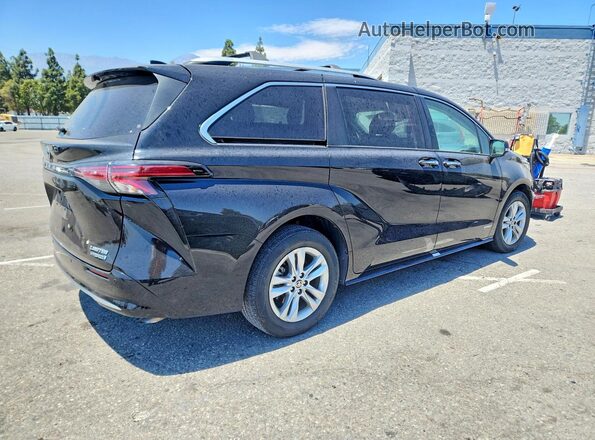 5TDZRKEC2MS003383 2021 TOYOTA SIENNA Black უკანა მარჯვენა