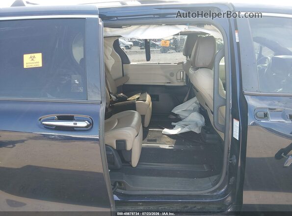 5TDZRKEC5MS034837 2021 TOYOTA SIENNA Blue VIN კოდის სტიკერის ხედი