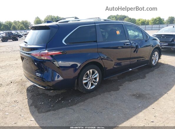5TDZRKEC5MS034837 2021 TOYOTA SIENNA Blue უკანა მარჯვენა