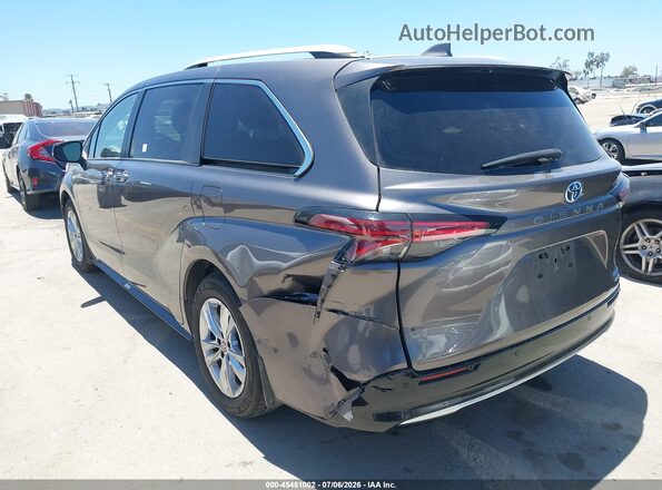 5TDZRKEC5PS168591 2023 TOYOTA SIENNA Gray Trasero izquierdo