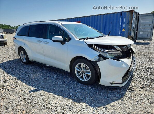 5TDZRKEC6NS084941 2022 TOYOTA SIENNA White Przód prawy