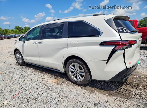 5TDZRKEC8MS019927 2021 TOYOTA SIENNA White Задня ліва чверть