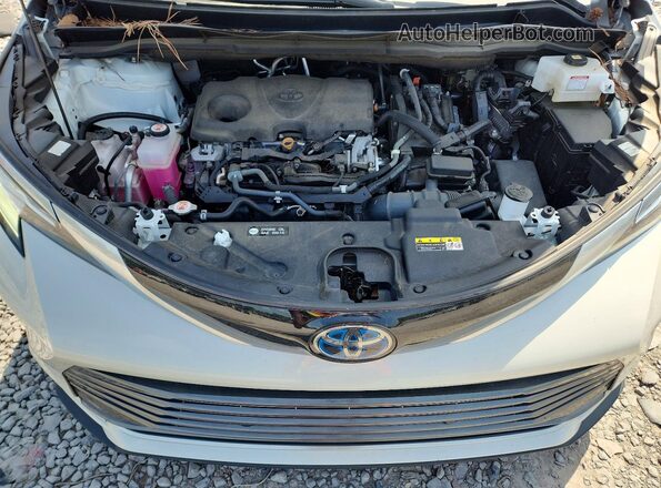5TDZRKEC8MS019927 2021 TOYOTA SIENNA White Вид підкапотного простору