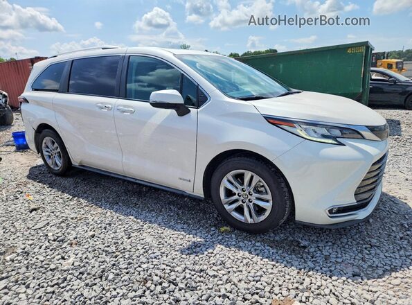 5TDZRKEC8MS019927 2021 TOYOTA SIENNA White Передня права чверть
