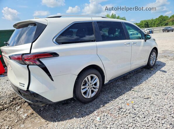 5TDZRKEC8MS019927 2021 TOYOTA SIENNA White Задня права чверть