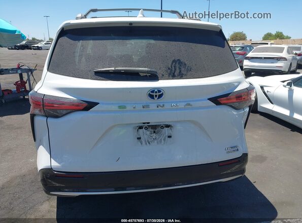 5TDZRKEC8NS105109 2022 TOYOTA SIENNA Белый 