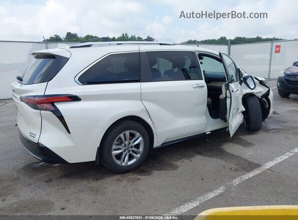 5TDZSKFC1MS033008 2021 TOYOTA SIENNA White Հետևի աջ