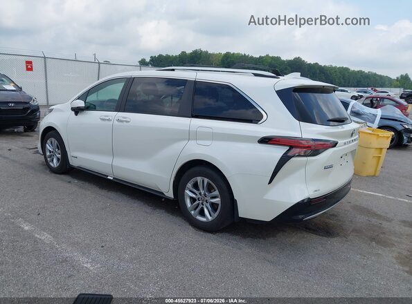 5TDZSKFC1MS033008 2021 TOYOTA SIENNA White Հետևի ձախ