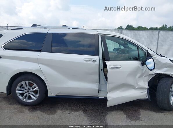 5TDZSKFC1MS033008 2021 TOYOTA SIENNA White Սալոնի հետևի տեսք