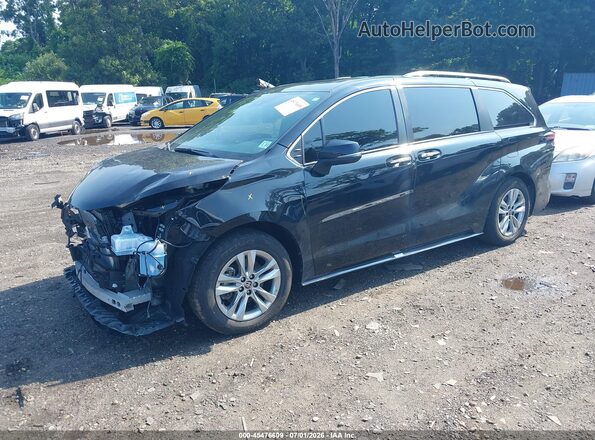 5TDZSKFC3TS232091 2026 TOYOTA SIENNA Black Vista tres cuartos delantera izquierda