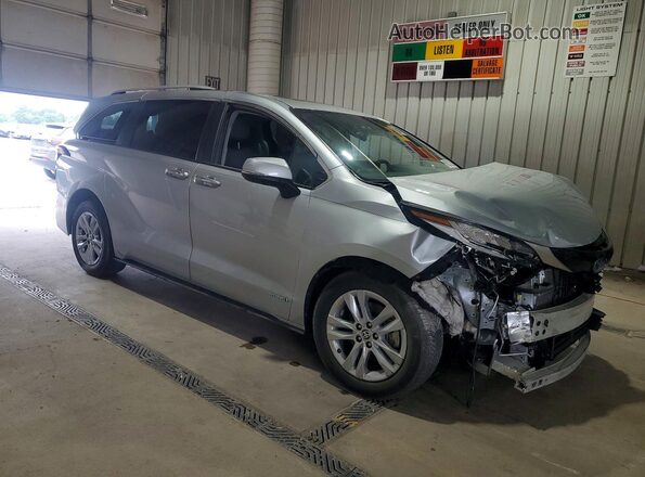 5TDZSKFC9MS005148 2021 TOYOTA SIENNA Silver Առջևի աջ