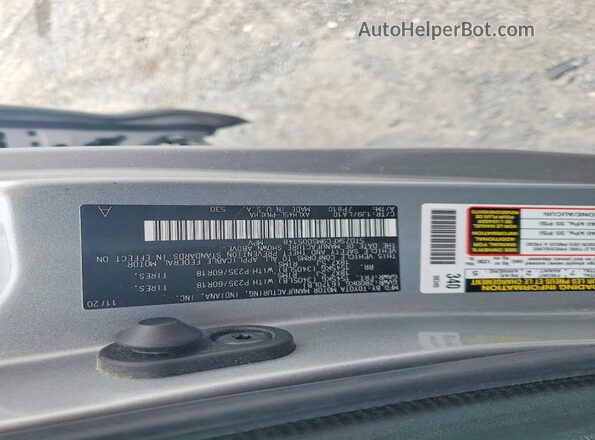 5TDZSKFC9MS005148 2021 TOYOTA SIENNA Silver Панорамний вид салону 360°