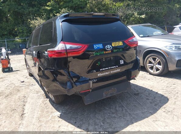 5TDZZ3DC0LS083823 2020 TOYOTA SIENNA Черный Задняя левая четверть