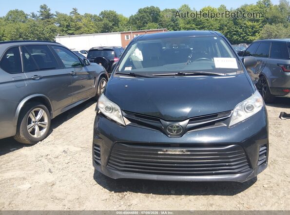 5TDZZ3DC0LS083823 2020 TOYOTA SIENNA Черный Вид задней части салона
