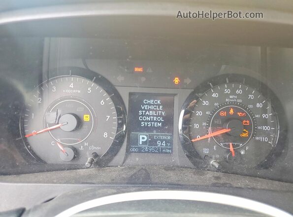 5TDZZ3DC2HS858730 2017 TOYOTA SIENNA Yellow Instrument cluster view