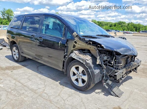 5TDZZ3DC2LS037426 2020 TOYOTA SIENNA Black Առջևի աջ