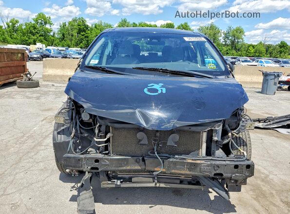 5TDZZ3DC2LS037426 2020 TOYOTA SIENNA Black Դիմացի տեսք