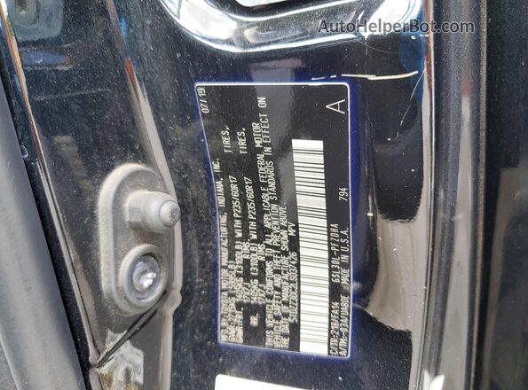 5TDZZ3DC2LS037426 2020 TOYOTA SIENNA Black Սալոնի 360 աստիճան տեսք