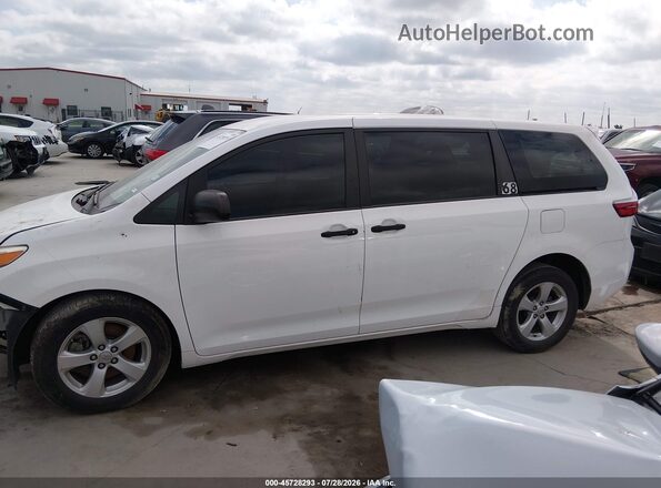 5TDZZ3DC3HS860423 2017 TOYOTA SIENNA White 