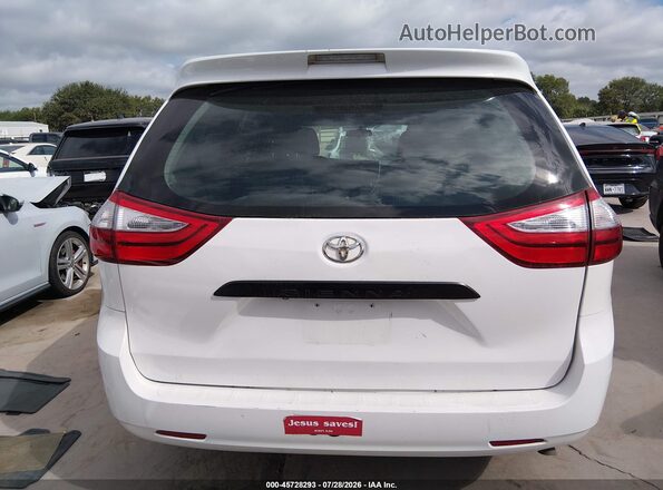 5TDZZ3DC3HS860423 2017 TOYOTA SIENNA White 