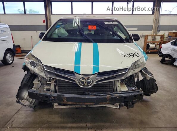 5TDZZ3DC3LS036785 2020 TOYOTA SIENNA White Դիմացի տեսք