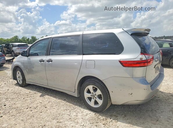 5TDZZ3DC5JS953269 2018 TOYOTA SIENNA Silver Tył lewy