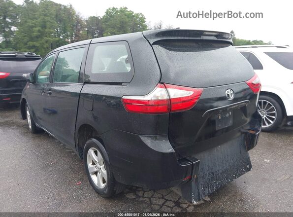 5TDZZ3DC5LS032981 2020 TOYOTA SIENNA Black Tył lewy
