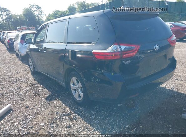 5TDZZ3DC5LS069318 2020 TOYOTA SIENNA Black Rear left