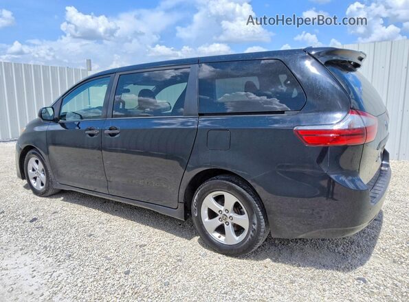 5TDZZ3DC5LS086426 2020 TOYOTA SIENNA Black Tył lewy