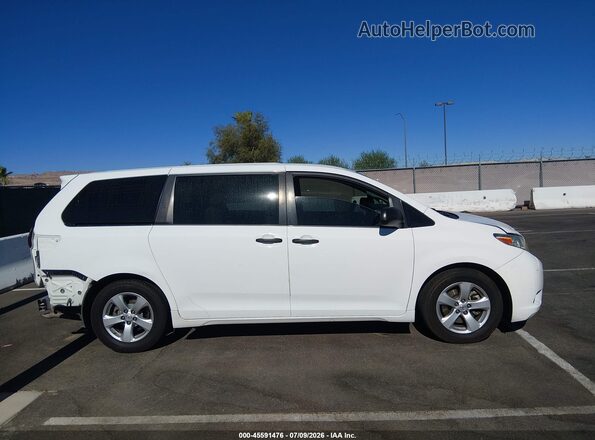 5TDZZ3DC6HS820840 2017 TOYOTA SIENNA White სალონის 360-გრადუსიანი ხედი