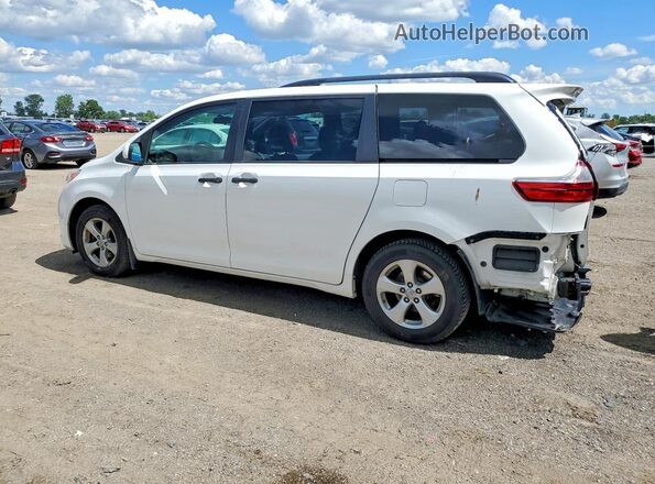 5TDZZ3DC6HS850937 2017 TOYOTA SIENNA White Rear left