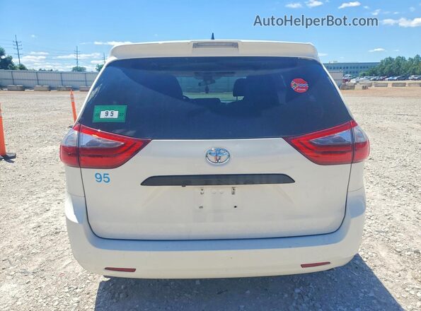 5TDZZ3DC6LS046050 2020 TOYOTA SIENNA White Rear view