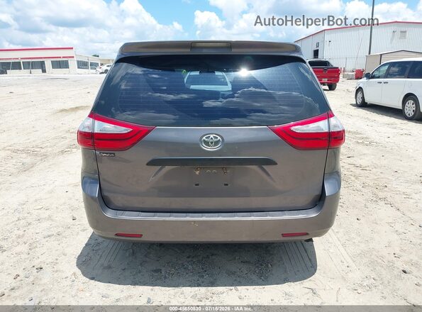 5TDZZ3DC9HS879042 2017 TOYOTA SIENNA Gray 