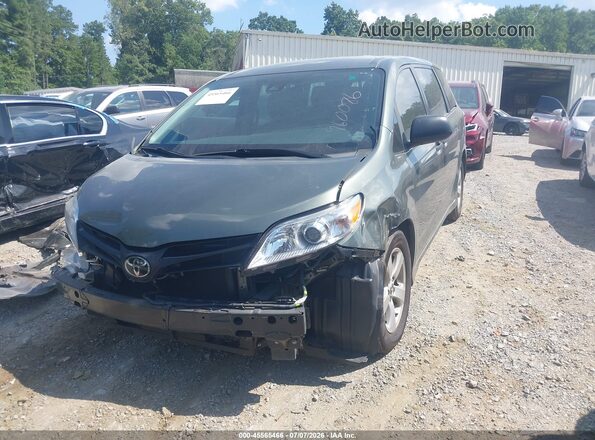 5TDZZ3DCXJS960086 2018 TOYOTA SIENNA Gray Передня ліва чверть