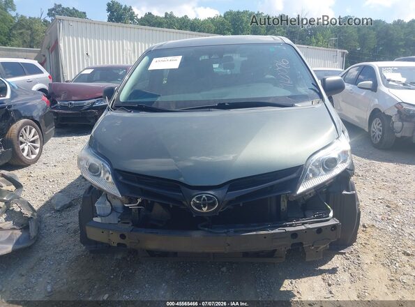 5TDZZ3DCXJS960086 2018 TOYOTA SIENNA Gray Вид щитка приладів