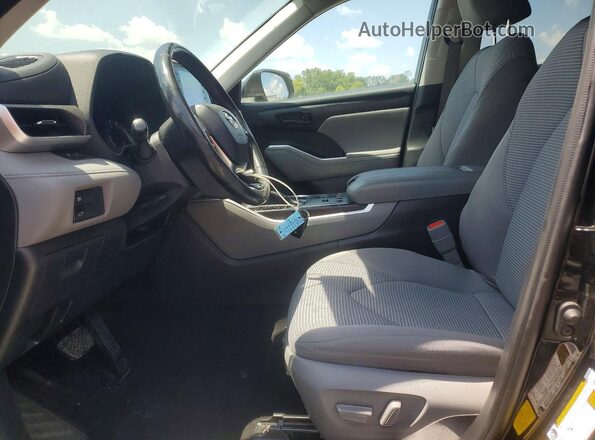 5TDZZRAH2LS014084 2020 TOYOTA HIGHLANDER Blue Սալոնի դիմացի տեսք