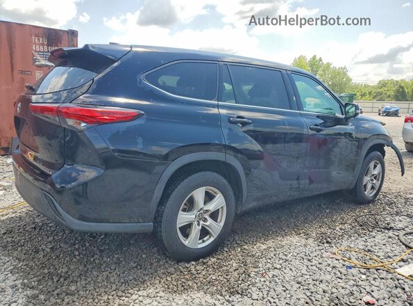 5TDZZRAH2LS014084 2020 TOYOTA HIGHLANDER Blue Հետևի աջ