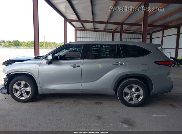 5TDZZRAH4LS009193 2020 TOYOTA HIGHLANDER Silver 