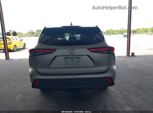 5TDZZRAH4LS009193 2020 TOYOTA HIGHLANDER Silver 