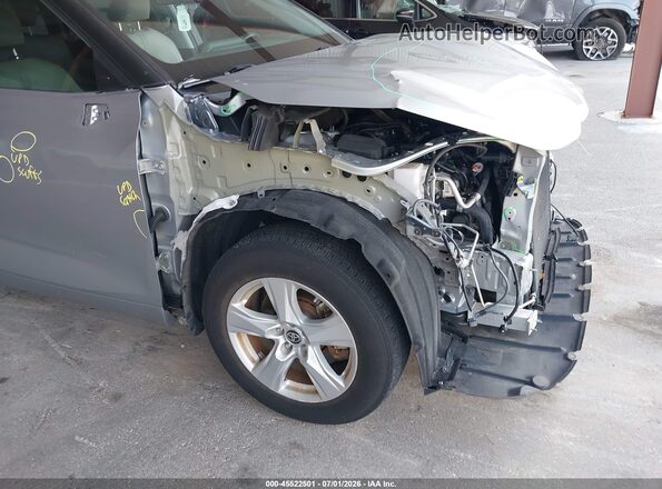 5TDZZRAH4LS009193 2020 TOYOTA HIGHLANDER Silver 