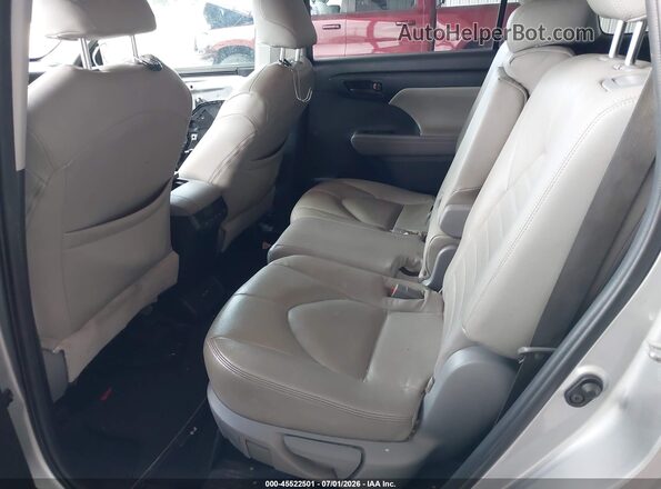 5TDZZRAH4LS009193 2020 TOYOTA HIGHLANDER Silver Vista de la etiqueta del VIN
