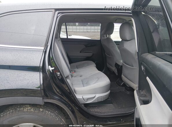 5TDZZRAH5MS035948 2021 TOYOTA HIGHLANDER Black VIN კოდის სტიკერის ხედი