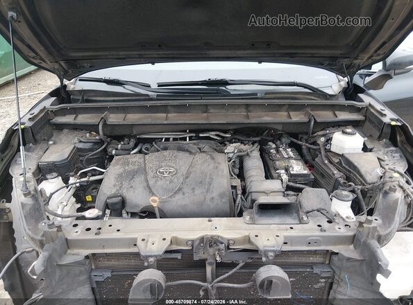 5TDZZRAH5MS035948 2021 TOYOTA HIGHLANDER Black უკანა ხედი