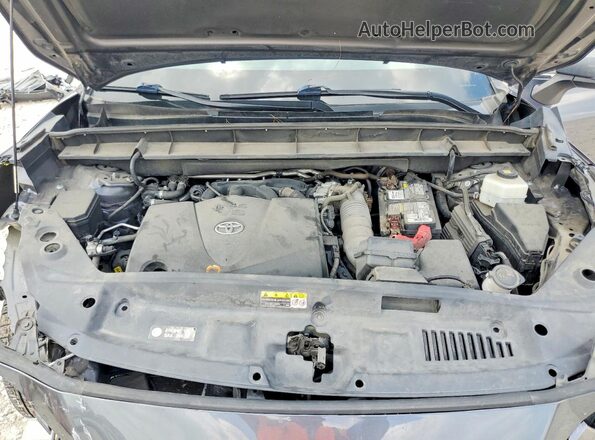 5TDZZRAHXMS049618 2021 TOYOTA HIGHLANDER Gray Շարժիչի բաժամունքի տեսք